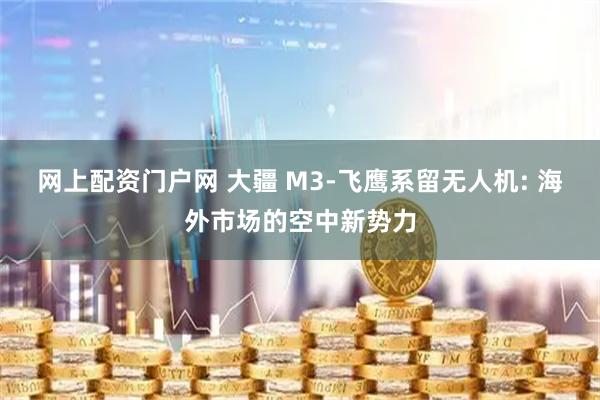 网上配资门户网 大疆 M3-飞鹰系留无人机: 海外市场的空中新势力