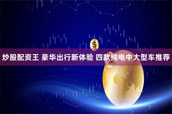 炒股配资王 豪华出行新体验 四款纯电中大型车推荐